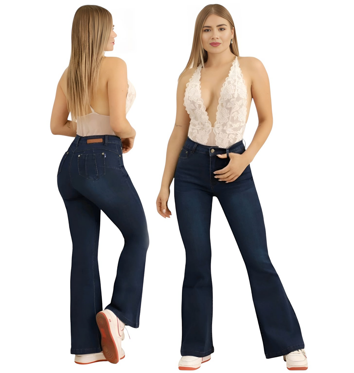 Jeans Flare Azul