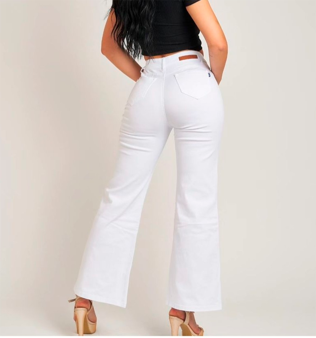 Wide Leg Blanco